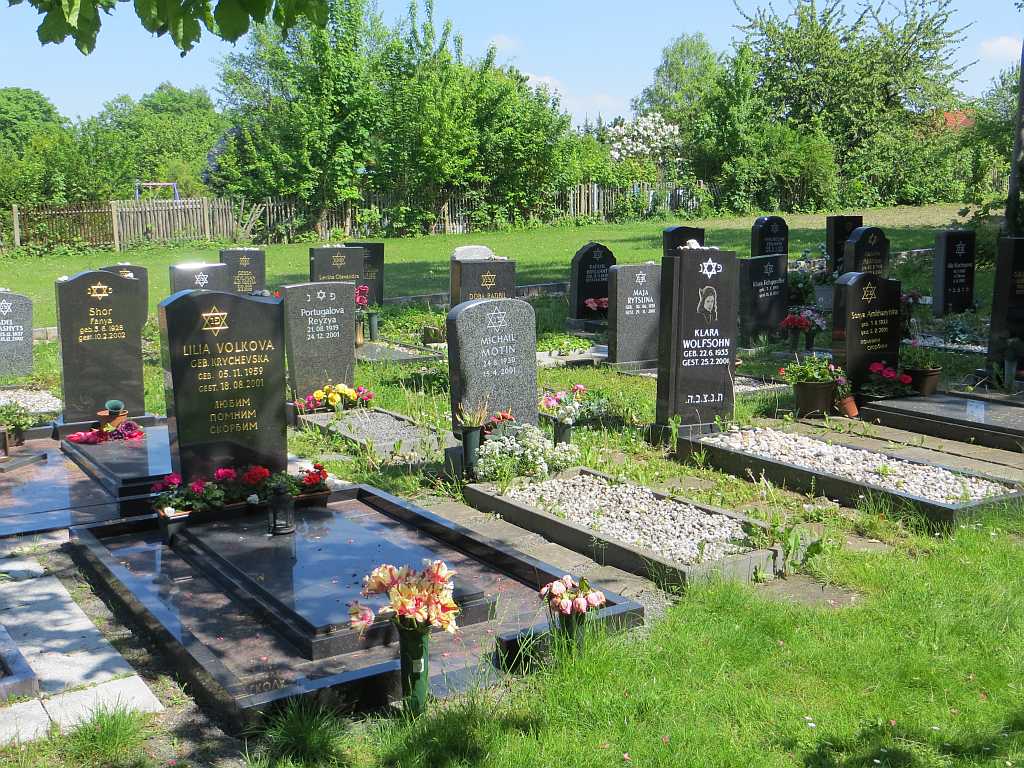 Der neue jüdische Friedhof in Leipzig